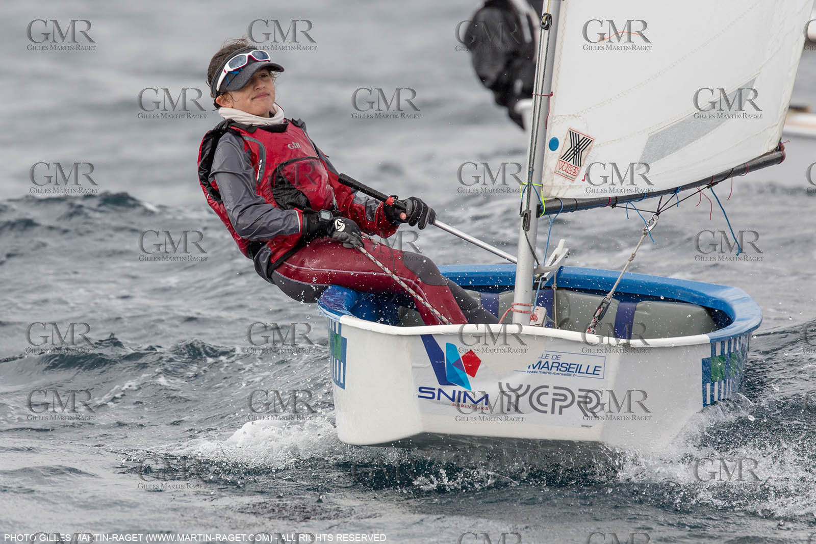 15 04 2016, Marseille (FRA,13), SNIM Dériveurs, Coupe Internationale de Printemps Optimist, Final Day