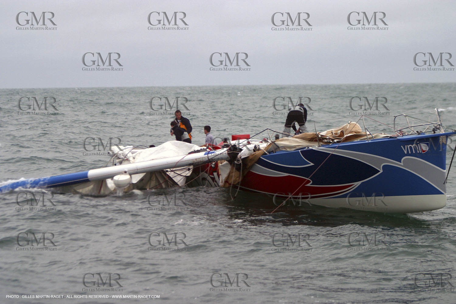 Imoca Class - 2002 Route du Rhum  - Sebastien Josse - VMI -