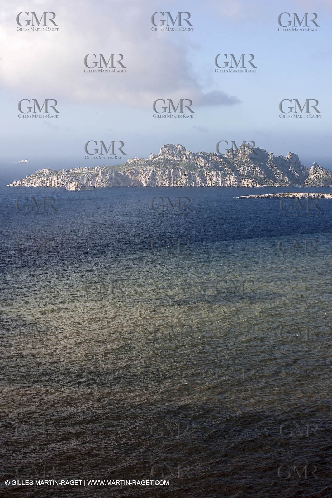 16 04 2009 - Marseille (FRA, 13) - Les Calanques - Rejets du grand collecteur de Cortiou après un passage orageux