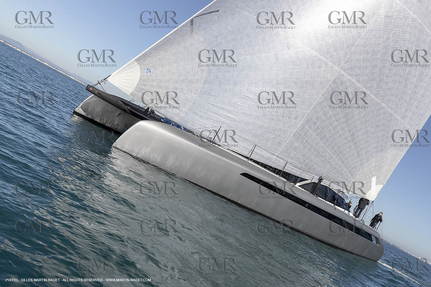 05 02 2019, La Grande Motte (FRA,34), Gunboat 68 sail testing  2