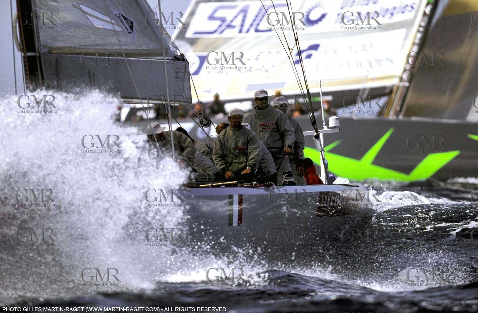 America's Cup, Auckland 2000 , Luna Rossa Louis Vuitton Cup final, America One Vs Luna Rossa