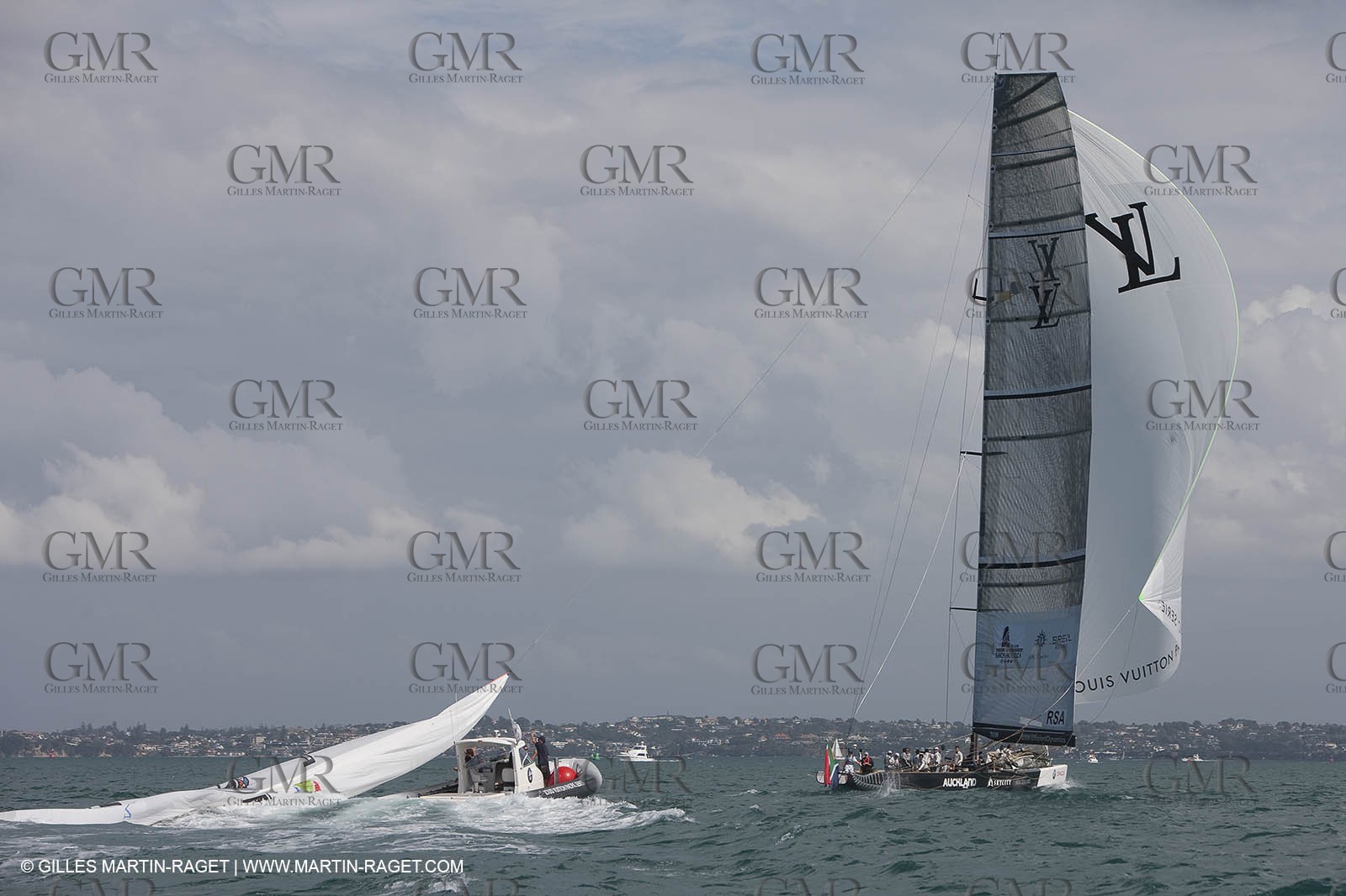 05 02 2009 - Auckland (NZL) -  Louis Vuitton Pacific Series -  Racing Day 4 - Round Robin 2