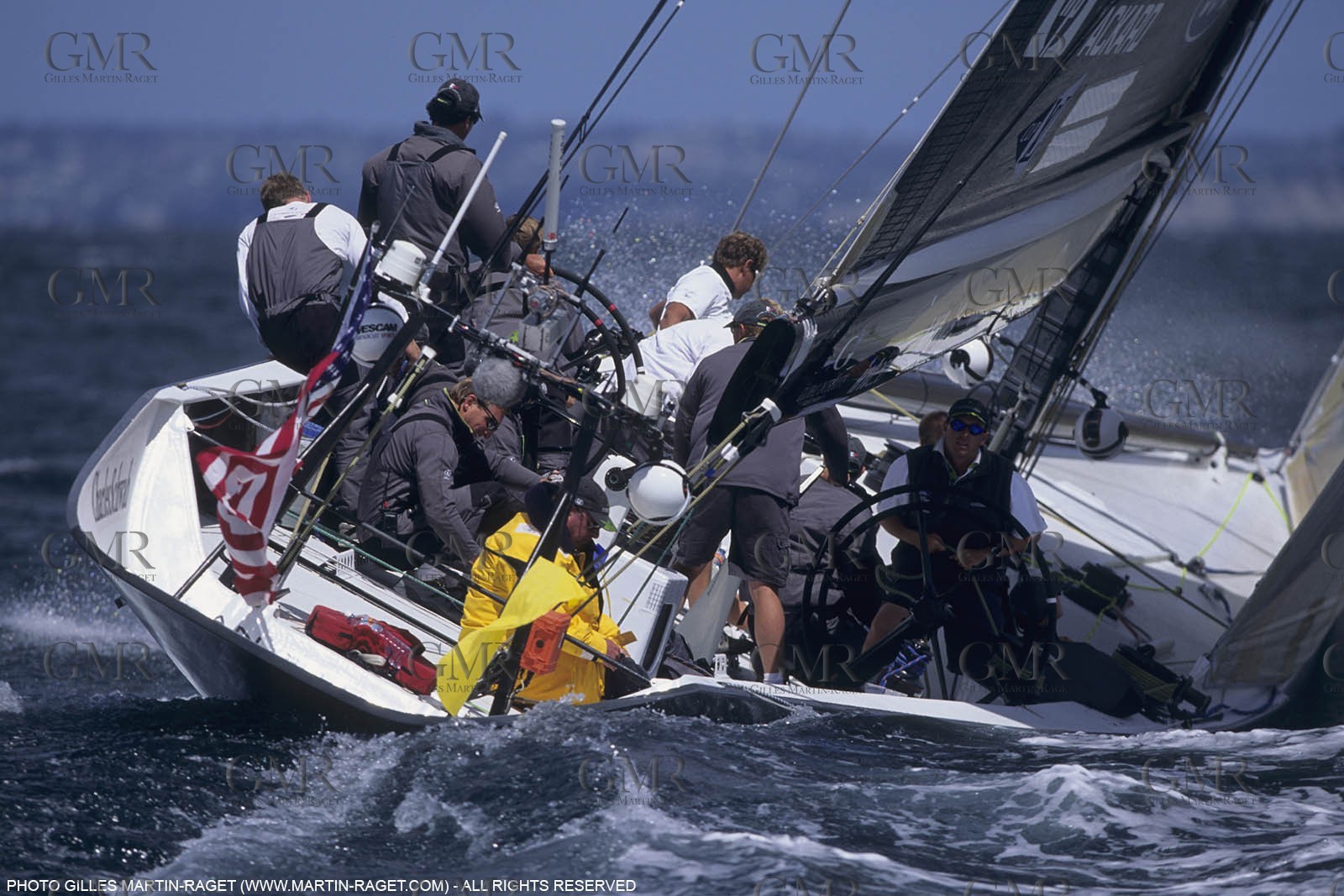 Sailing, Yacht Racing, 30th America's Cup Auckalnd 2000, America One