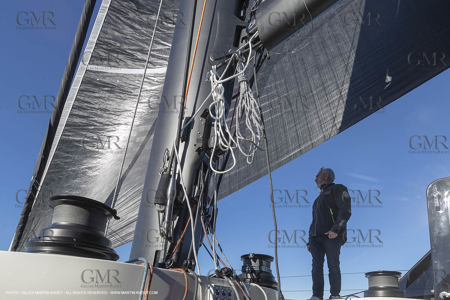 05 02 2019, La Grande Motte (FRA,34), Gunboat 68 sail testing  2
