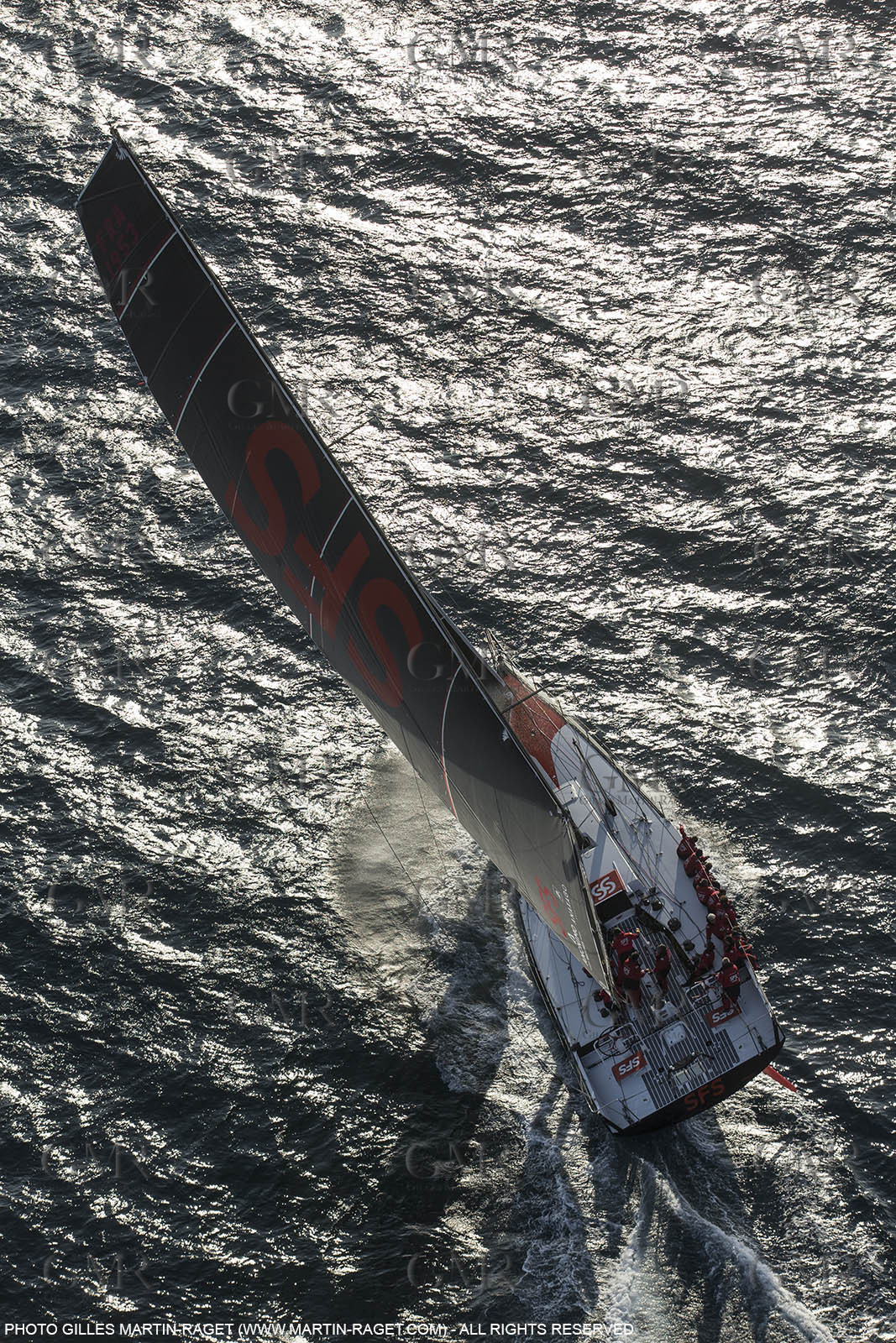 24 mars 2016   Marseille (FRA,13), SFS II (skipper Lionel Péan), last training before Marseille Sailing Week