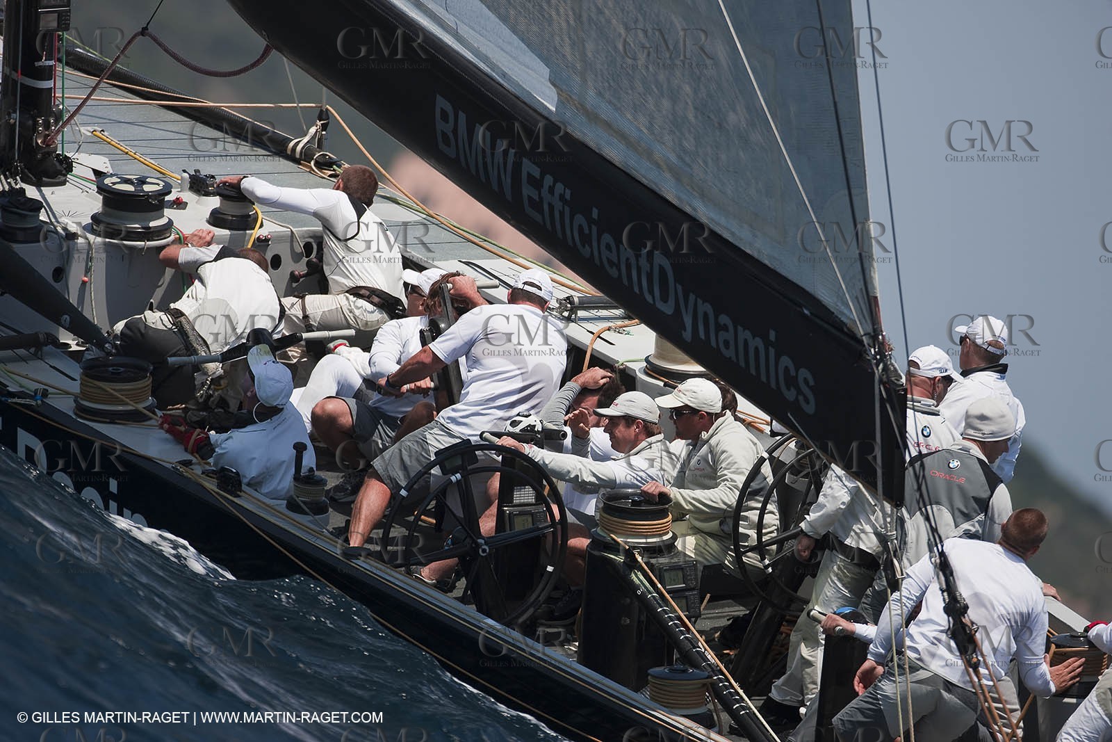 19 05 2010 - La Maddalena (ITA, Sardinia) Louis Vuitton Trophy - BMW ORACLE Racing - Training
