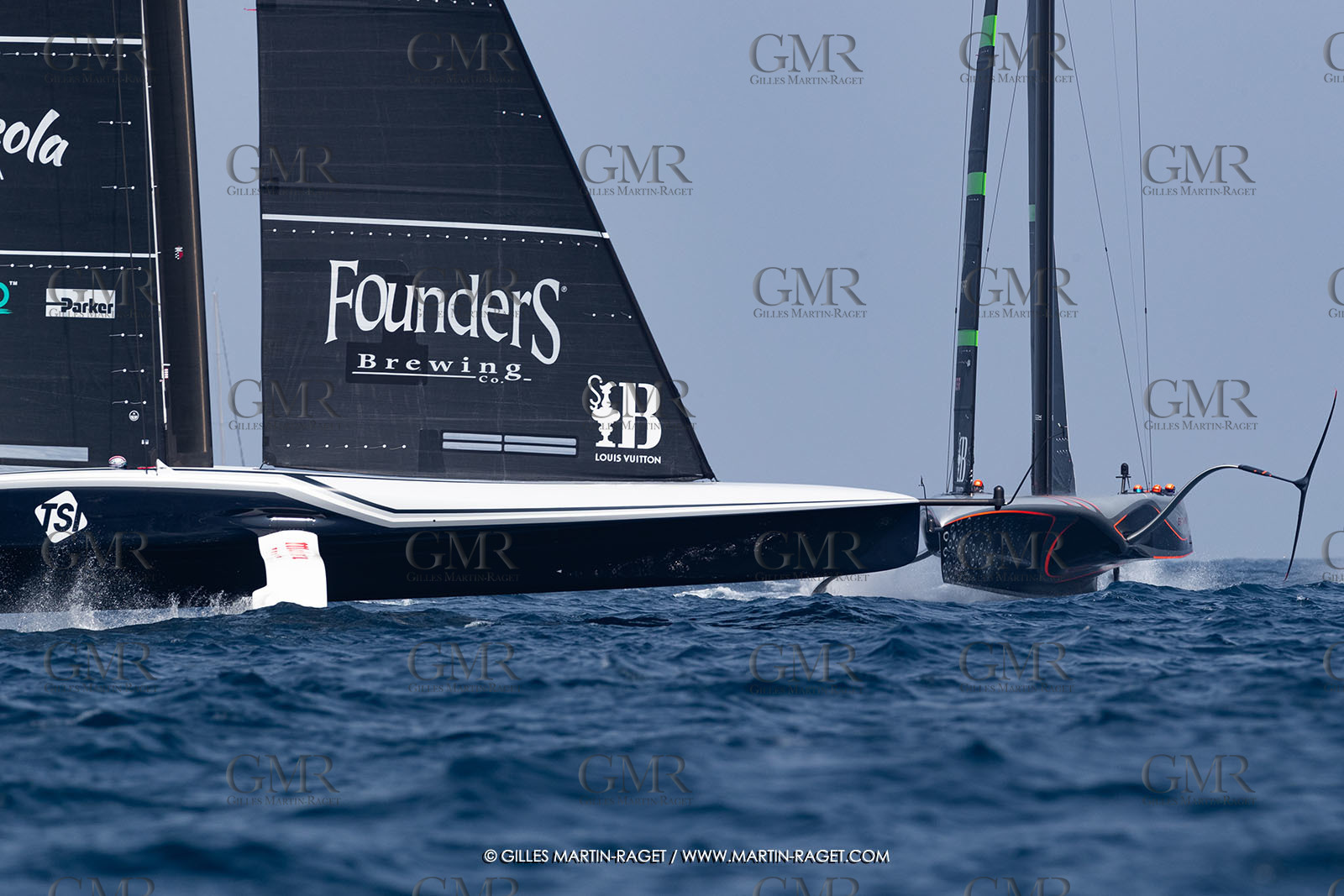 22 08 2024, Barcelona (ESP), Louis Vuitton 37th America's Cup, Louis Vuitton Preliminary Regatta, Race Day 1