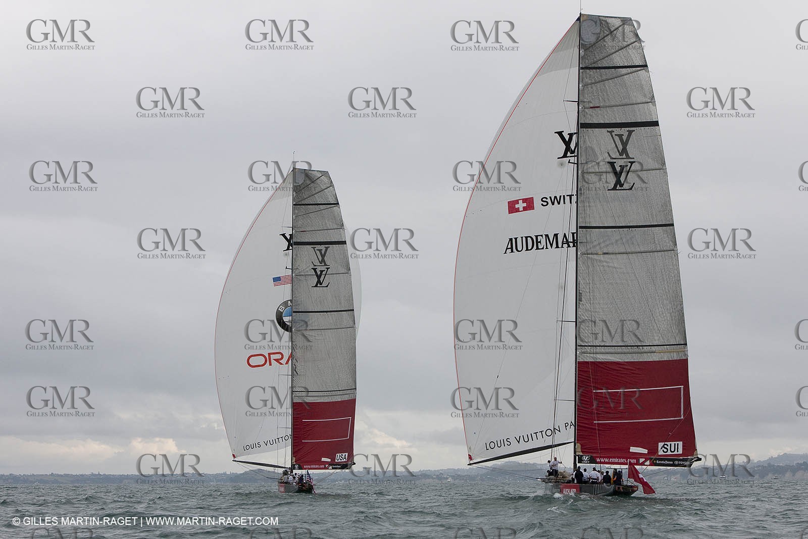 11 02 2009 - Auckland (NZL) -  Louis Vuitton Pacific Series -  Racing Day 11 - sail off