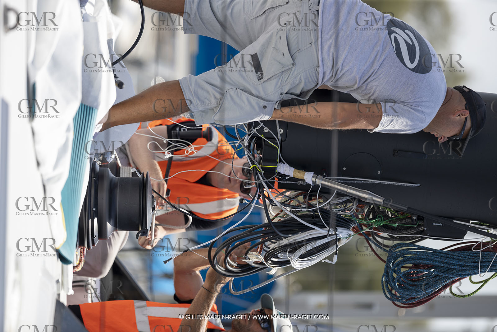 22 07 2020, La Grande Motte (FRA), Gunboat, Gunboat 68 SeaTilt launch