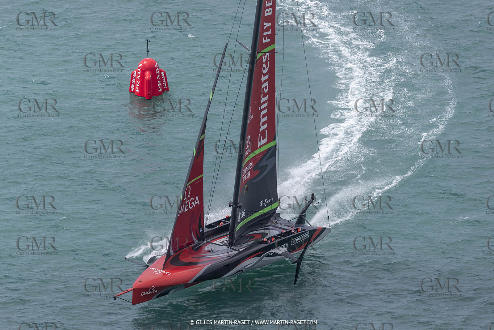 11 12 2020 - Auckland (NZL) - 36th America's Cup - Practice Sessions - Day 3 - Emirates Team New Zealand