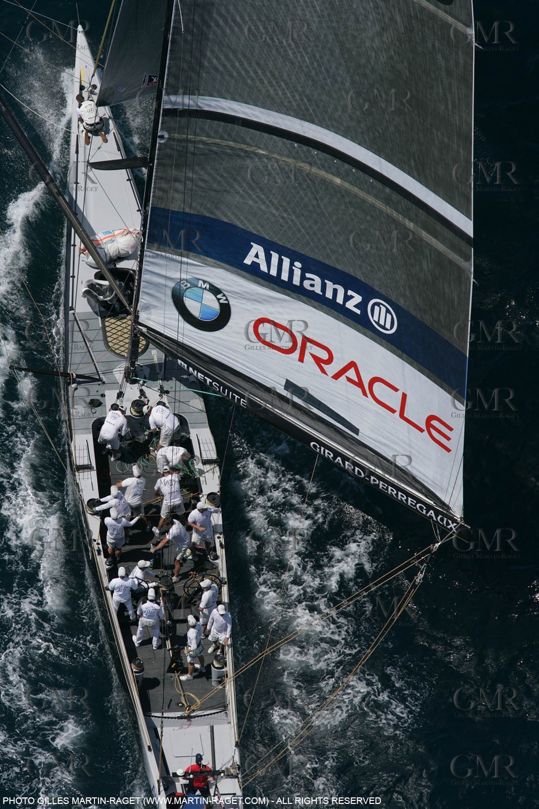 09 05 2007-Valencia (Spain)- 32nd America's Cup - Louis Vuitton Cup - RR2 - Day 11 - BMW ORACLE Racing