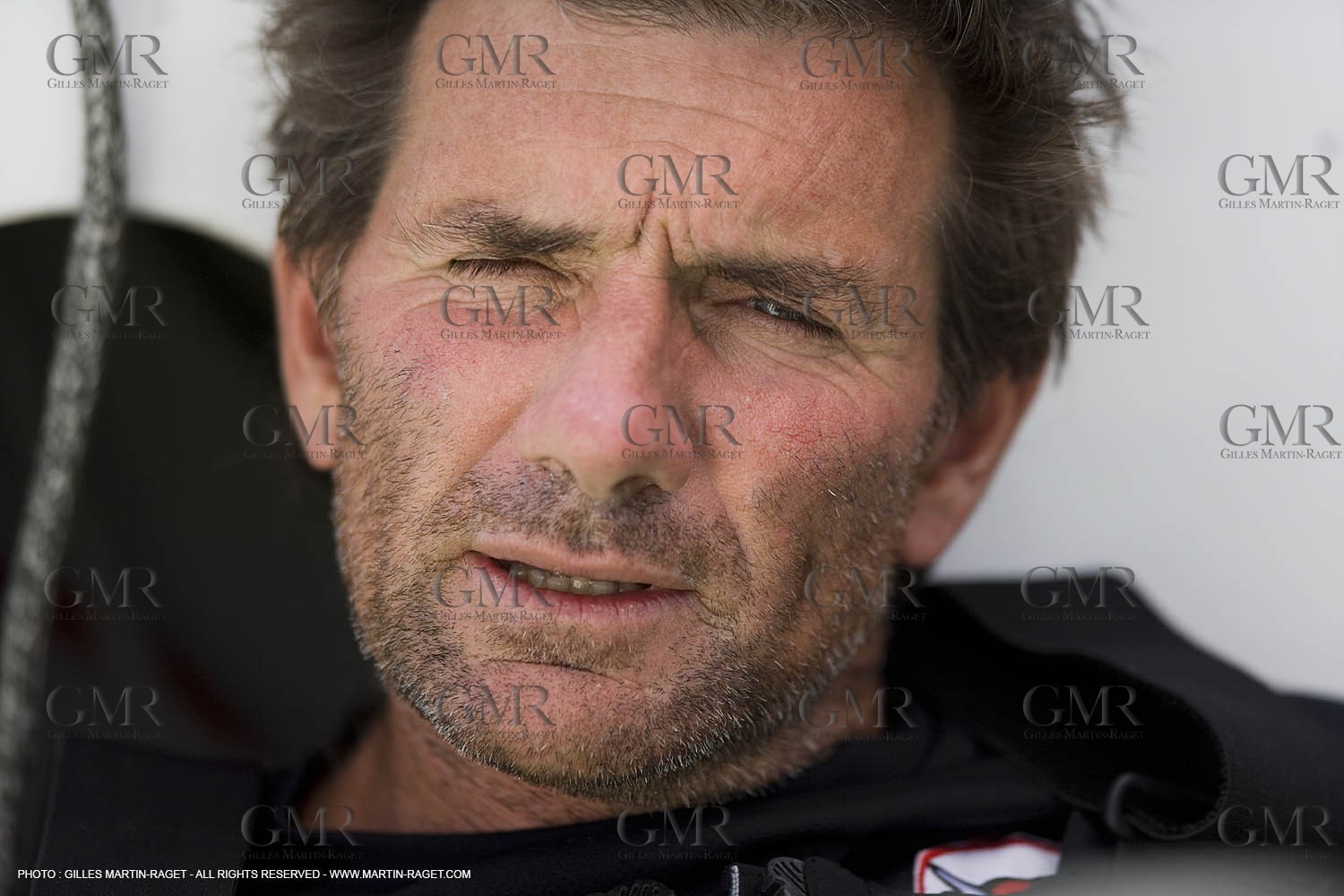20 09 2007 - Marseille (FRA, 13) - IMOCA monohulls- GROUPE BEL (Kito de Pavant) - First sea trials - Onboard with Kito de Pavant and Sebastien Col
