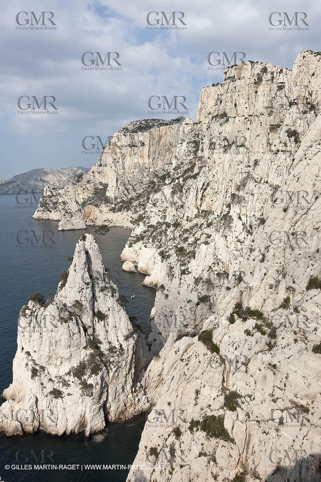 20 03 2009 - Marseille (FRA, 13) - Les Calanques - Pic de l'Eissadon and devenson cliffs