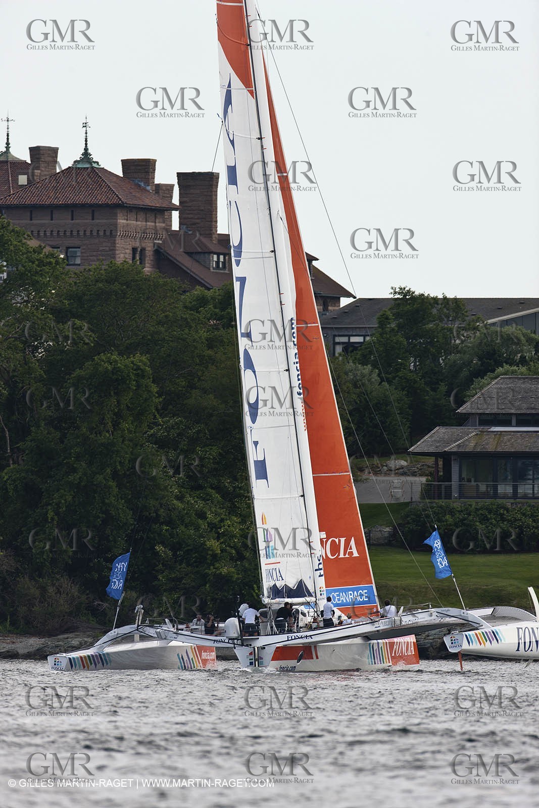 02 07 2012 - Newport (RI) -start of the Krys Ocean Race pre-event sailed between Newport and New York