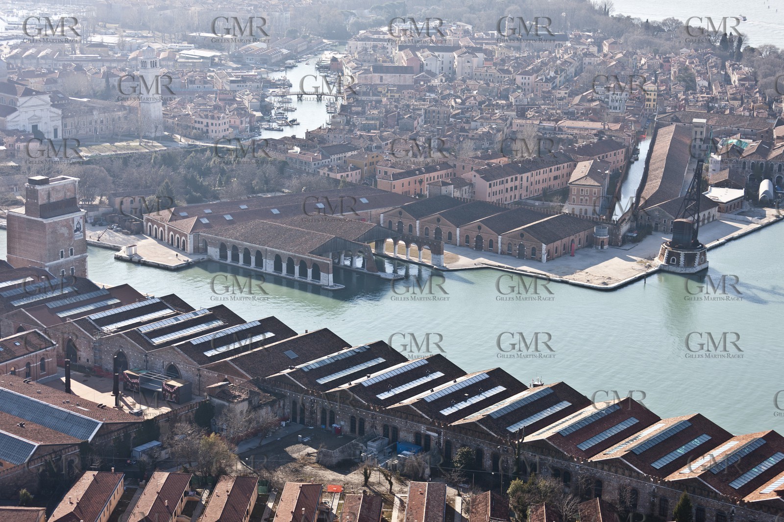 20 02 2012 - Venezia (ITA) - 34th America'sCup - Venezia 2012 America's Cup World Series - The Arsenale where the AC45 moorings, public village, media center and Club 45 will be located