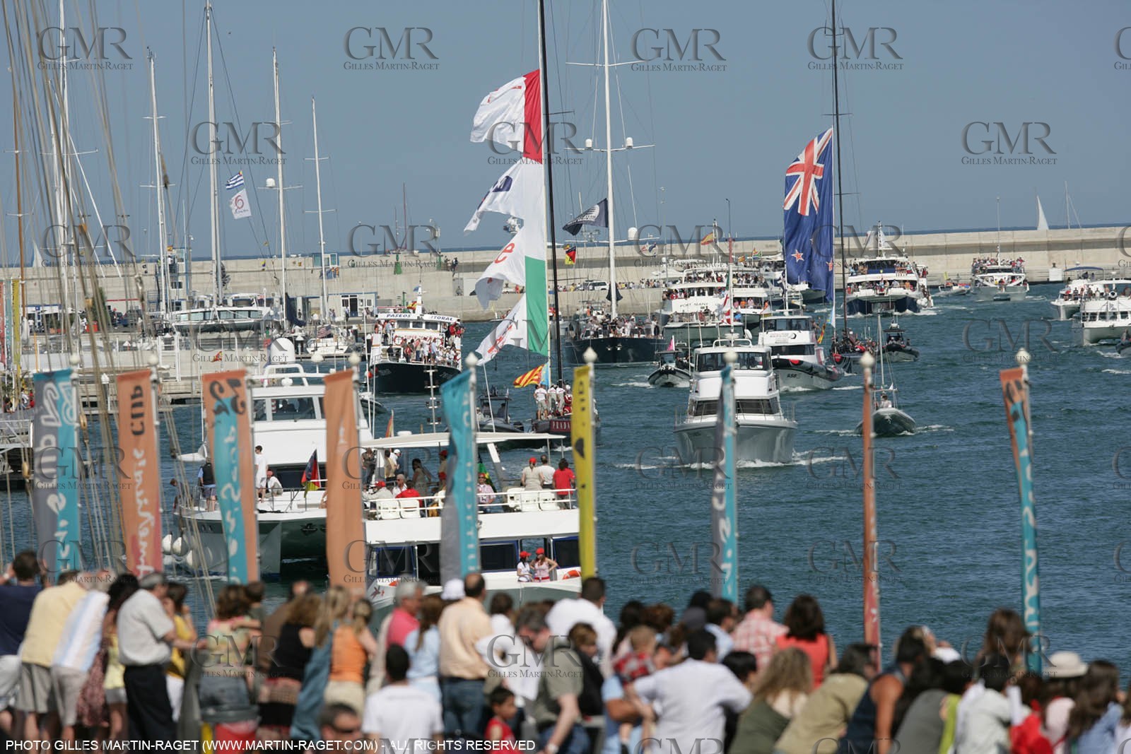 03 06 2007-Valencia (Spain)- 32nd America's Cup - Louis Vuitton Cup Final - Day3