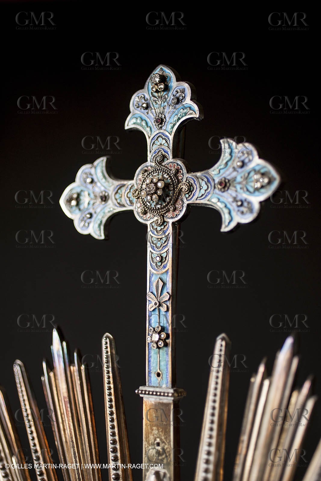 04 02 2013 - Marseille(FRA,13), Notre Dame de la Garde,liturgical silverware