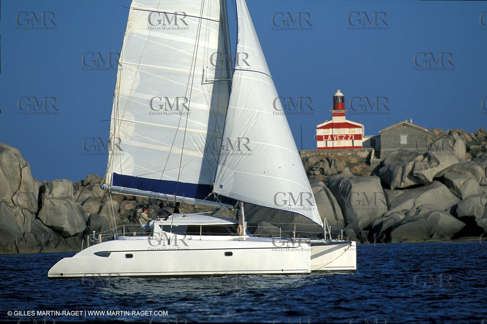Cruising multihull sailing