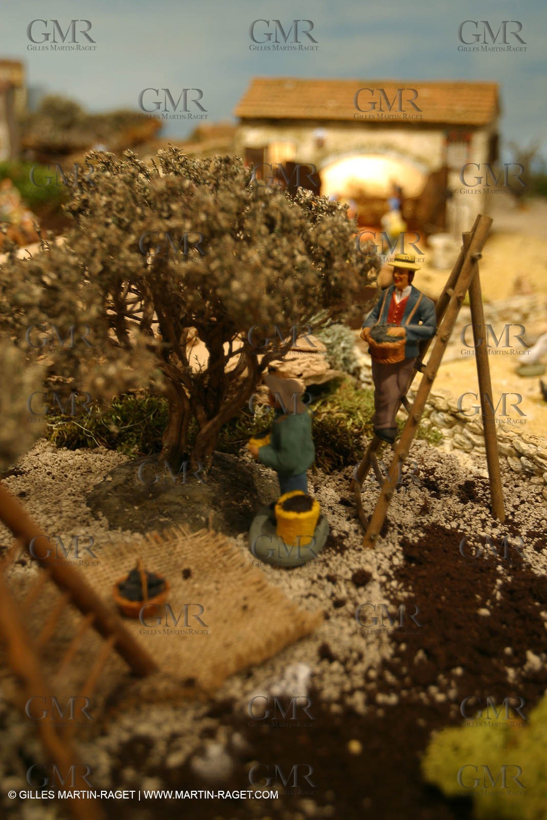 Great crib from les Saintes Maries de la mer (FRA, 13) for Christmas, December 2010