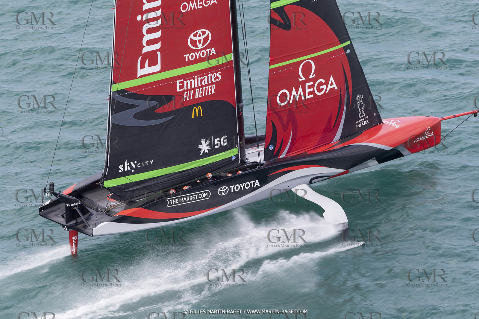 11 12 2020 - Auckland (NZL) - 36th America's Cup - Practice Sessions - Day 3 - Emirates Team New Zealand