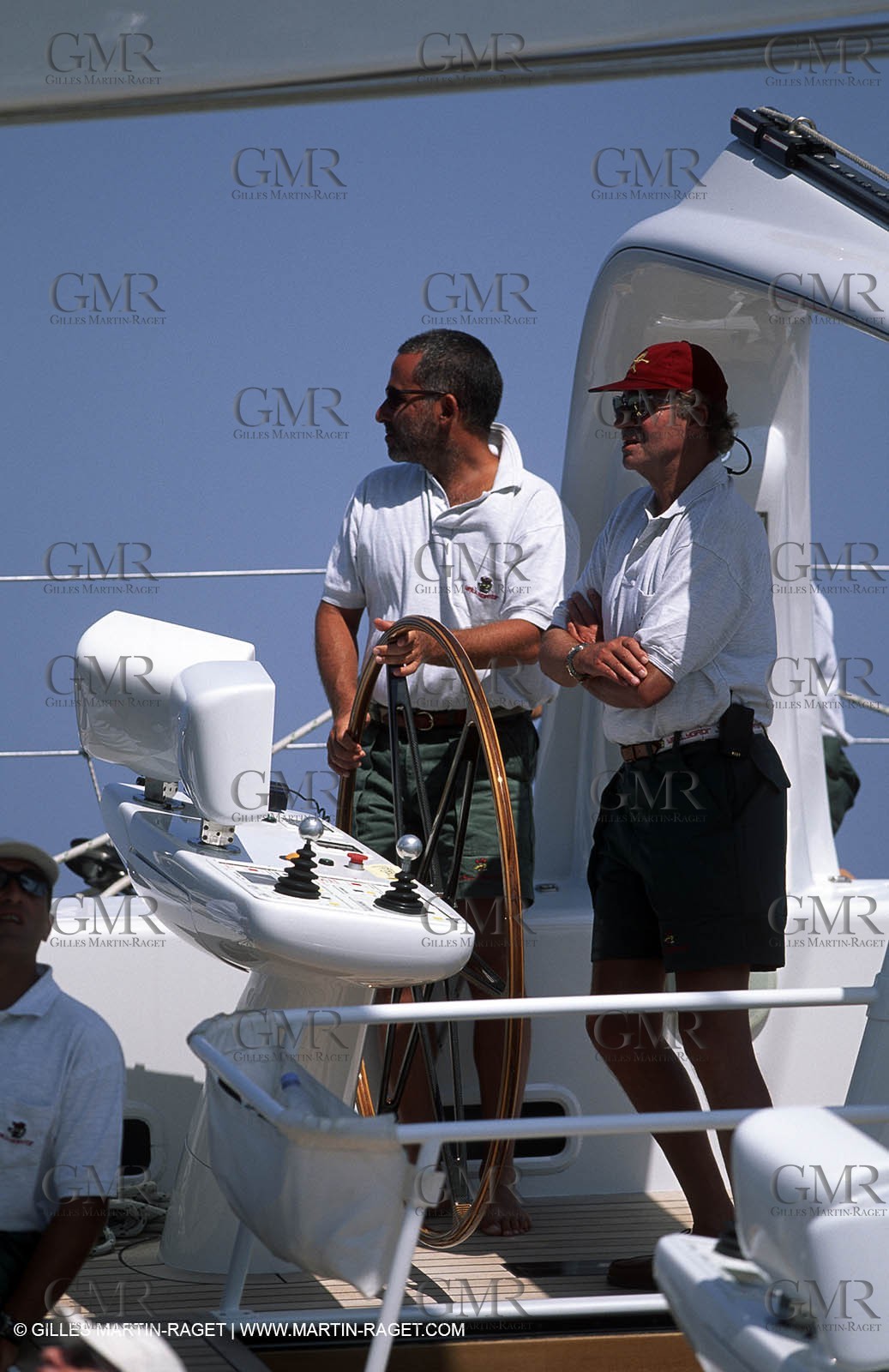 HRH Juan Carlos of Spain - Luca Bassani - Wally Yachts founder and CEO