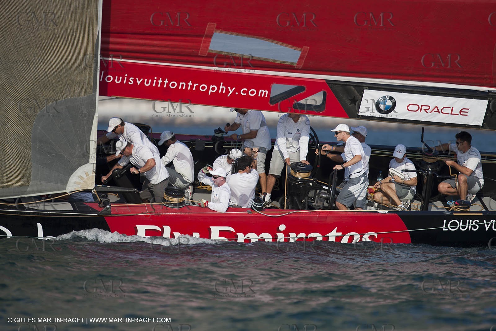 21 11 2010 - Dubai (UAE) - Dubai Louis Vuitton Trophy -  Round 2 - BMW ORACLE Racing
