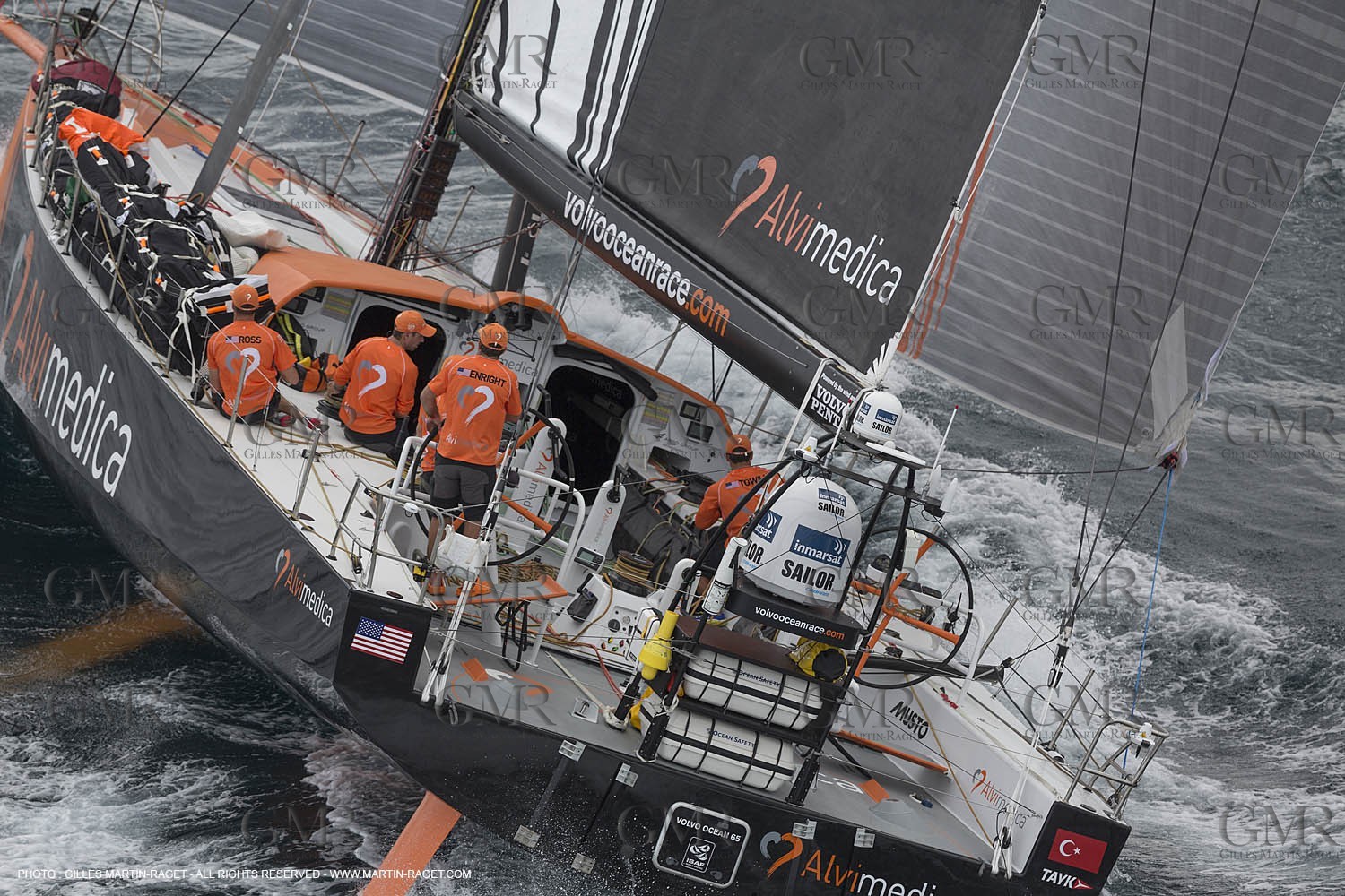 11 10 2014, Alicante (ESP), Volvo Ocean Race 2014-15, Team Alvimedica