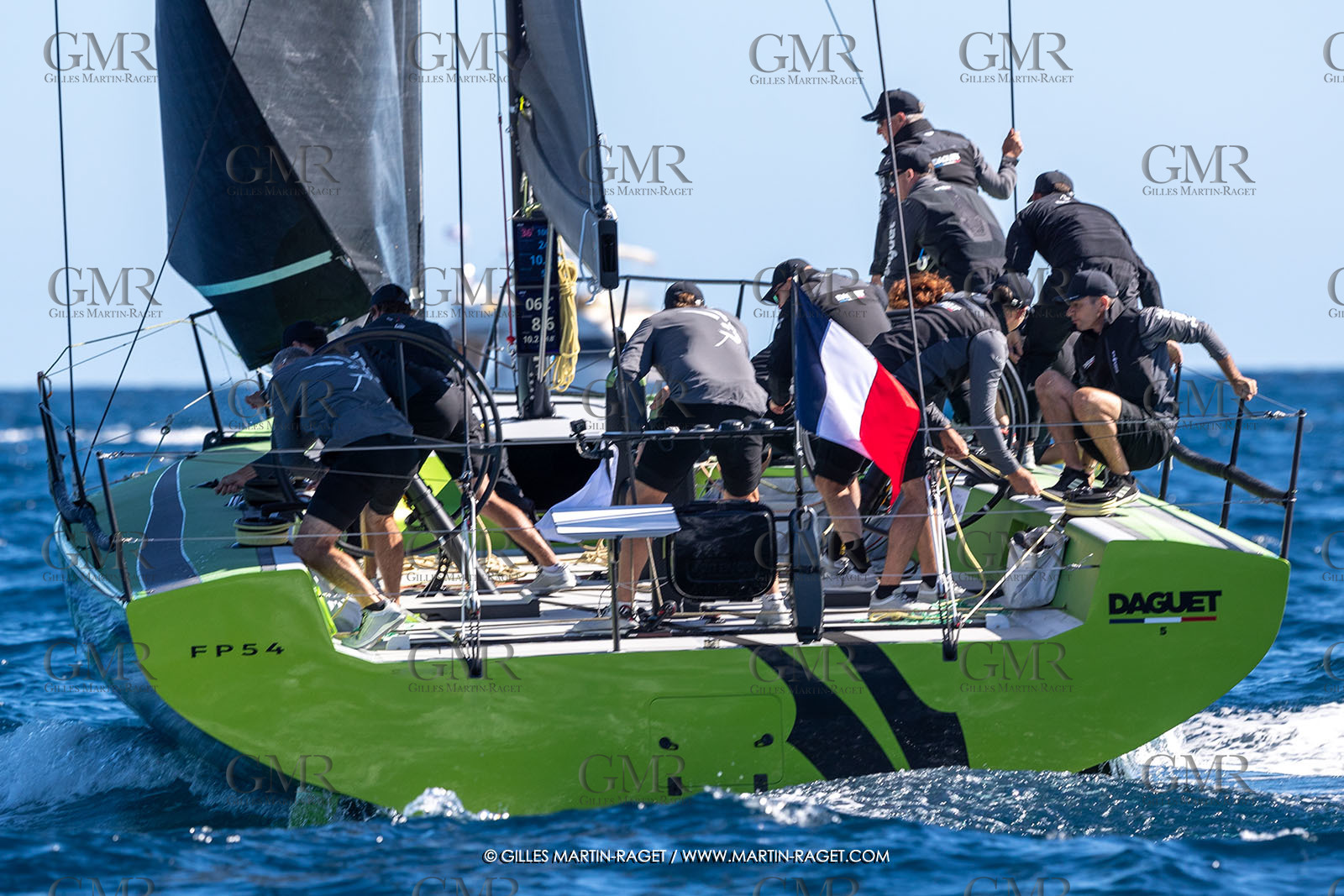29 09 2024, Saint-Tropez (FRA), Les Voiles de Saint-Tropez 2024, Day 2, Trainings