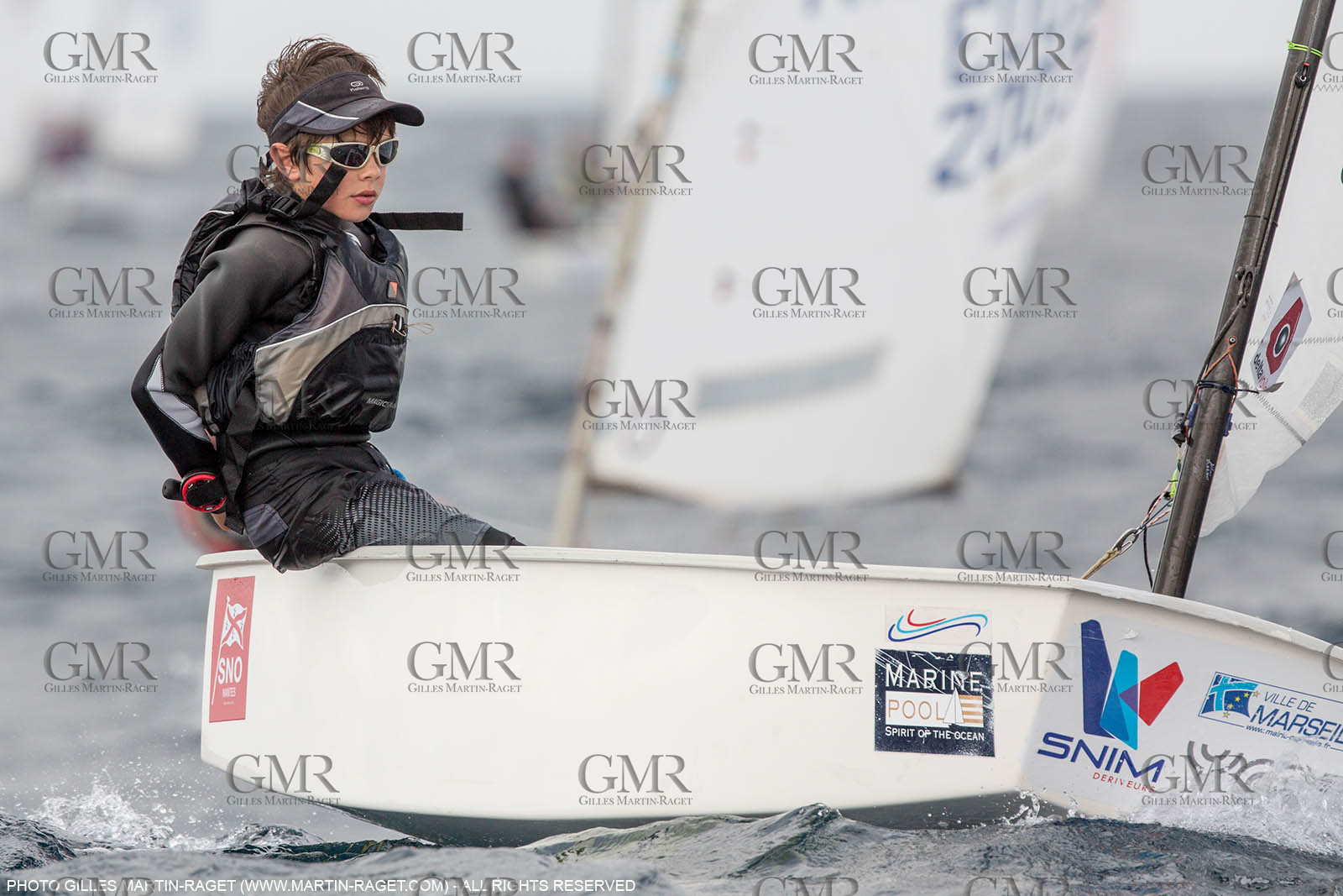 15 04 2016, Marseille (FRA,13), SNIM Dériveurs, Coupe Internationale de Printemps Optimist, Final Day