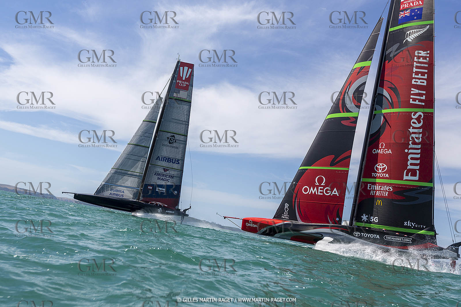 12 01 2021, Auckland (NZL), 36th America's Cup, Practice Racing