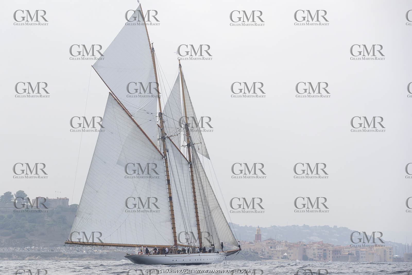 01 10 2017, Saint-Tropez (FRA,83), Les Voiles de Saint-Tropez 2017, Entrainements libres et arrivée de la Coupe du Yacht Club de France