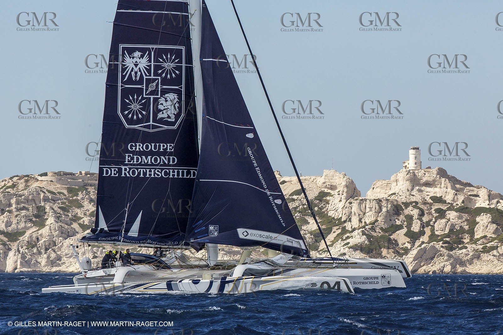 24 09 2012 - Marseille (FRA,13) - Match race France 2012 - Arrivée des MOD 70 du  Tour de l'Europe