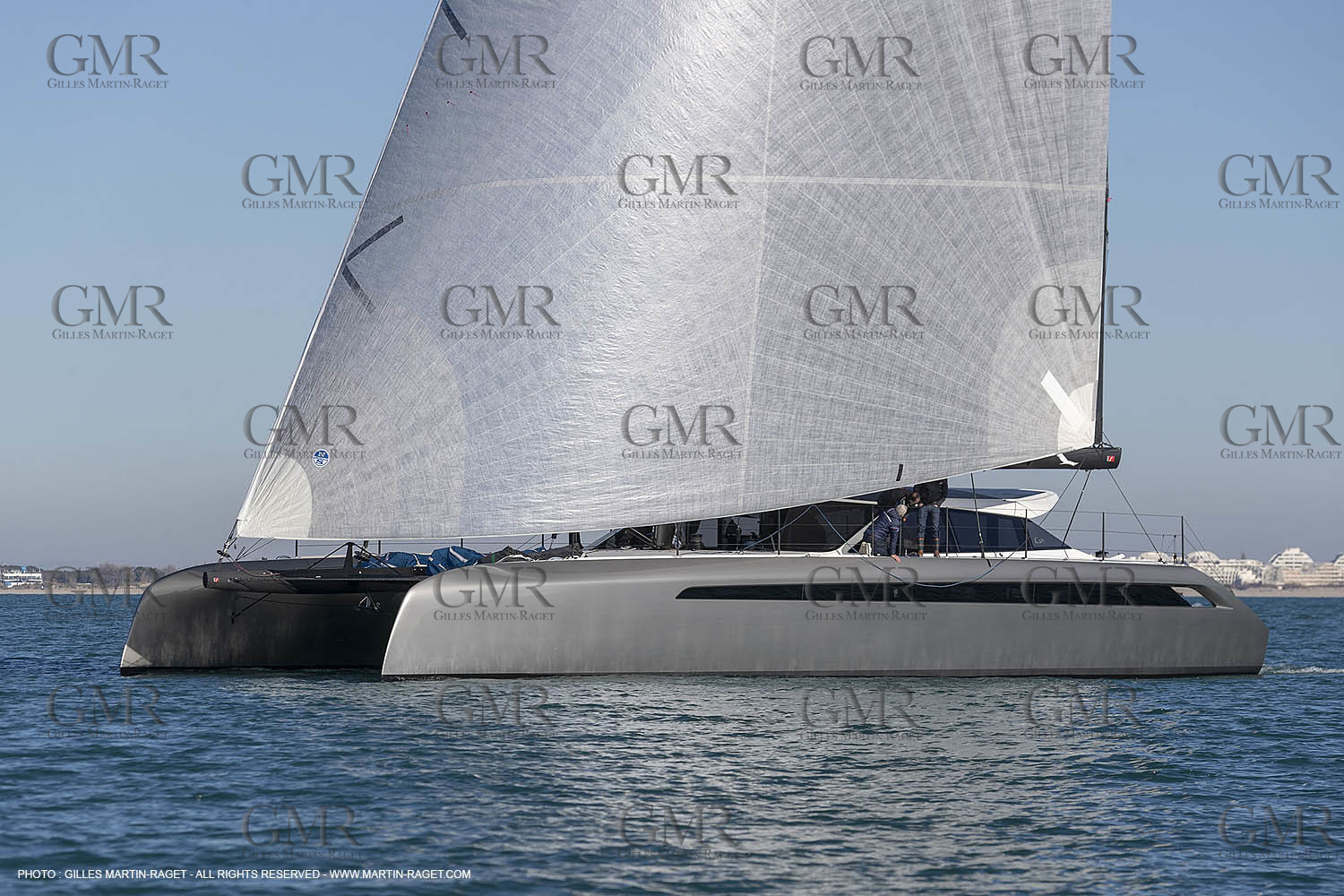 05 02 2019, La Grande Motte (FRA,34), Gunboat 68 sail testing  2