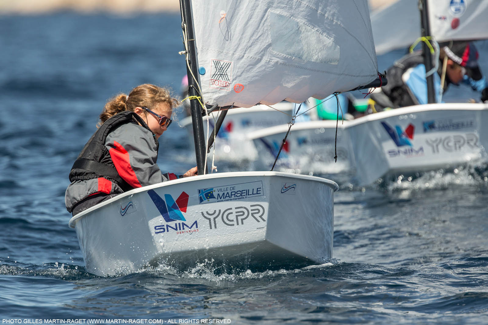 14 04 2016, Marseille (FRA,13), SNIM Dériveurs, Coupe Internationale de Printemps Optimist, Day 4