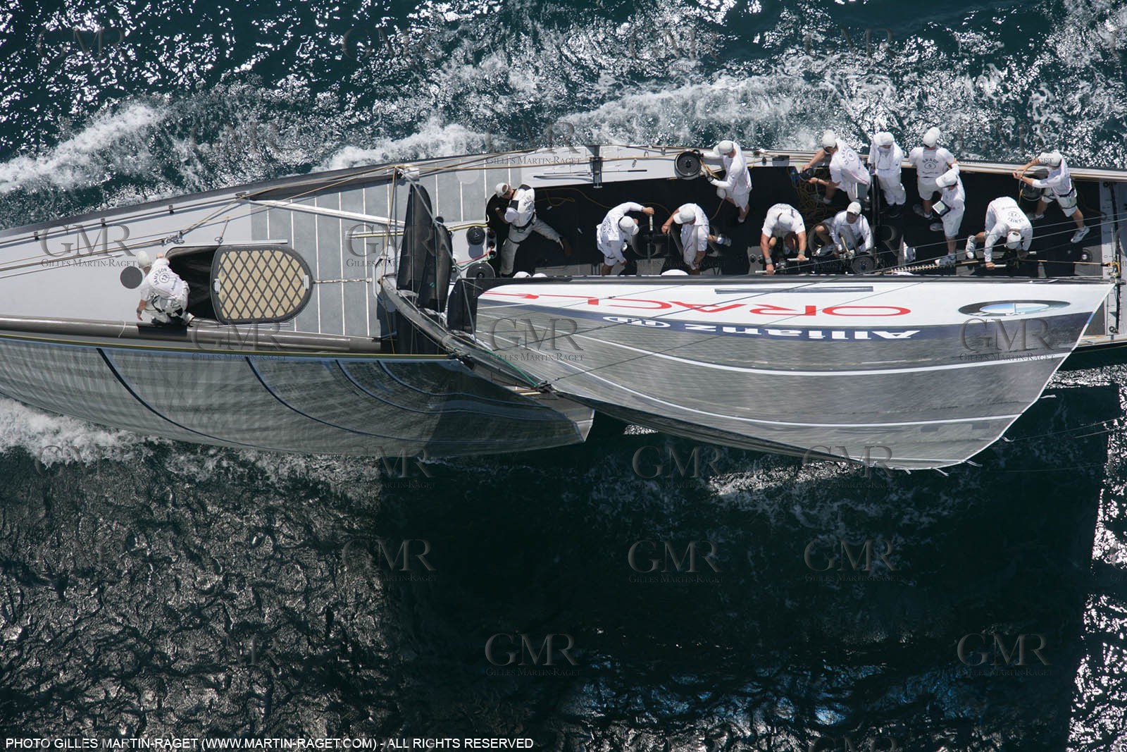 09 05 2007-Valencia (Spain)- 32nd America's Cup - Louis Vuitton Cup - RR2 - Day 11 - BMW ORACLE Racing