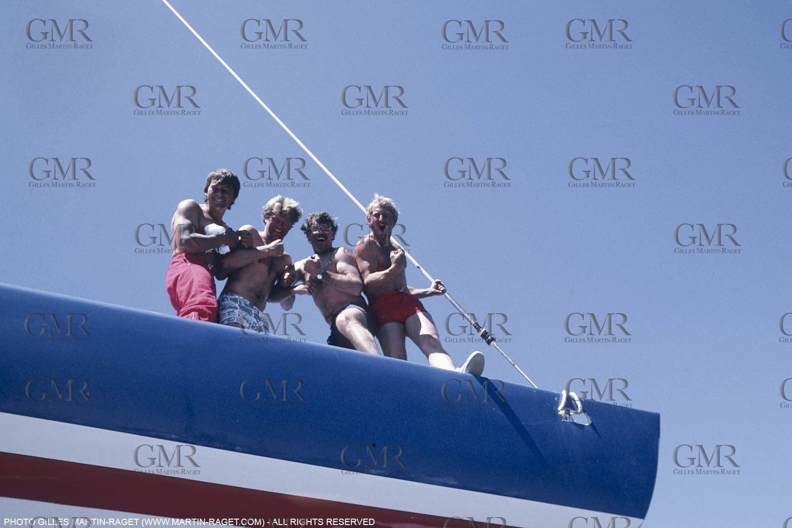 Sailing, Yacht Racing, 26th America's Cup Fremantle 1987, Challenge France
