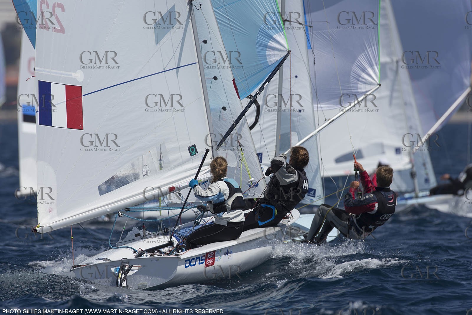 12 04 2015, Marseille (FRA), Yachting Club de la Pointe Rouge - Coupe Internationale de Printemps des 470, Final Day