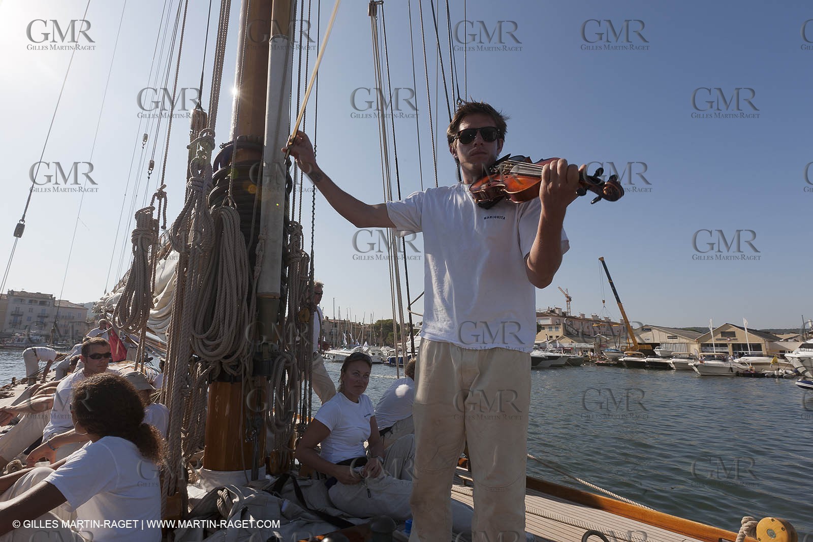 01 10 2011 - Saint Tropez (FRA,13) - Voiles de Saint Tropez 2011 - Classic Yachts - Day 5 - Onboard Mariquita
