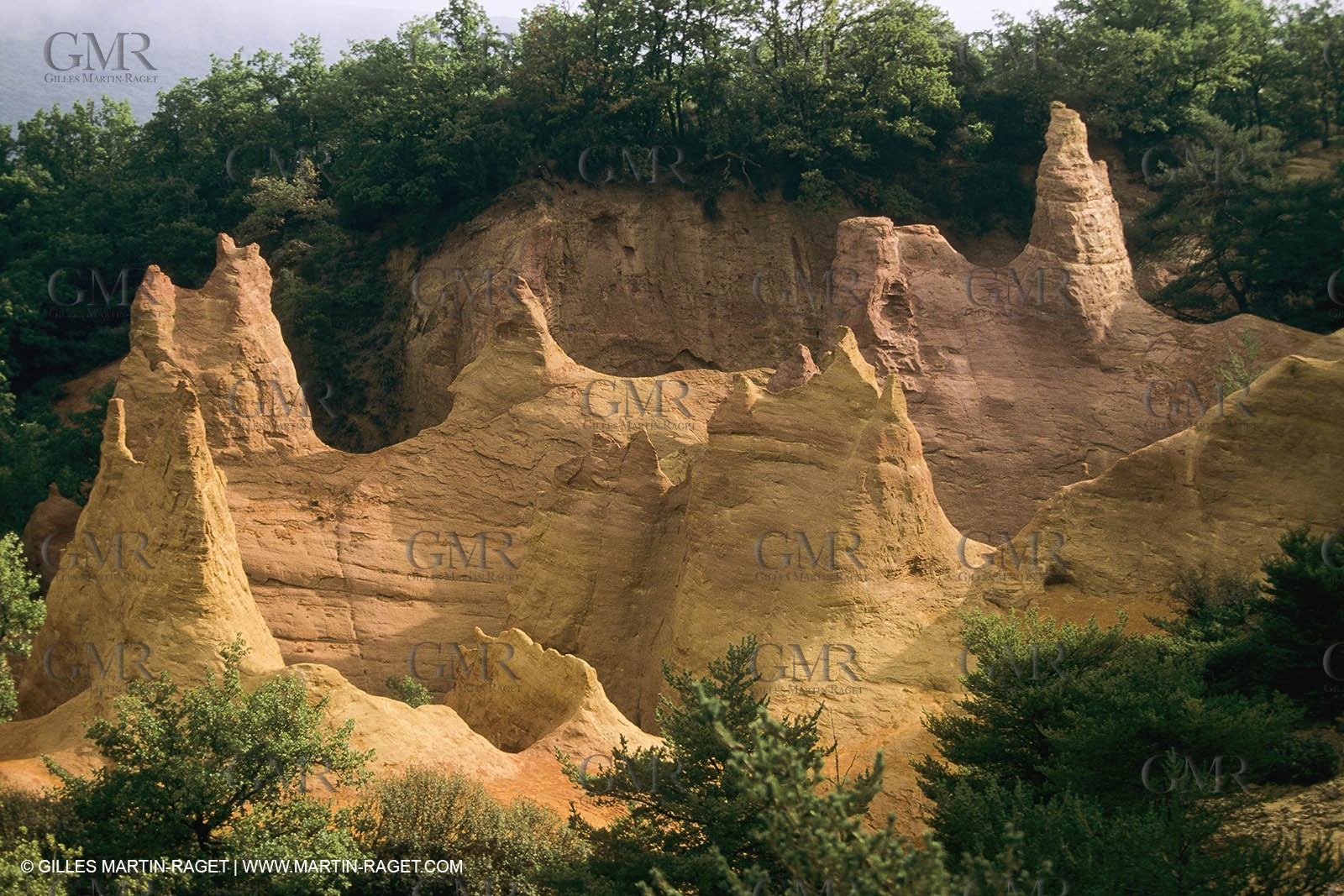 France, Provence, Ocres du Luberon