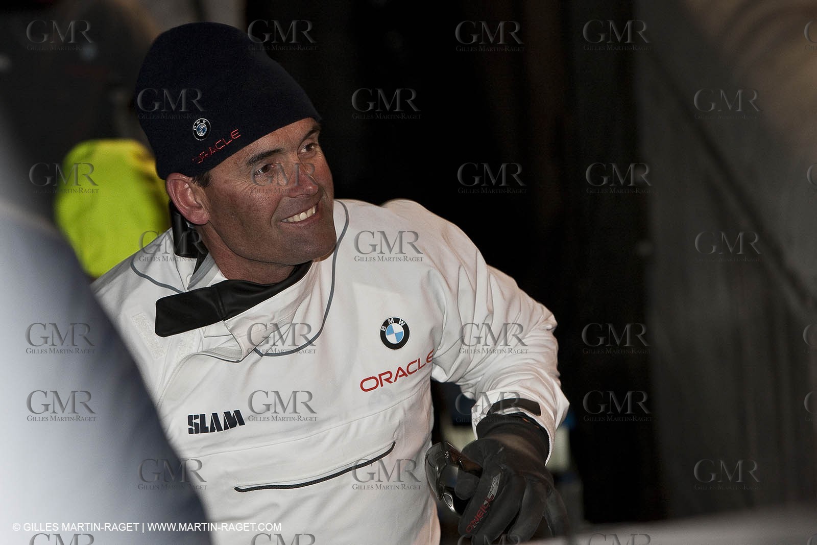 11 02 2010 - Valencia (ESP) - 33rd America's Cup - BMW ORACLE Racing - Race 1 -  Russell Coutts
