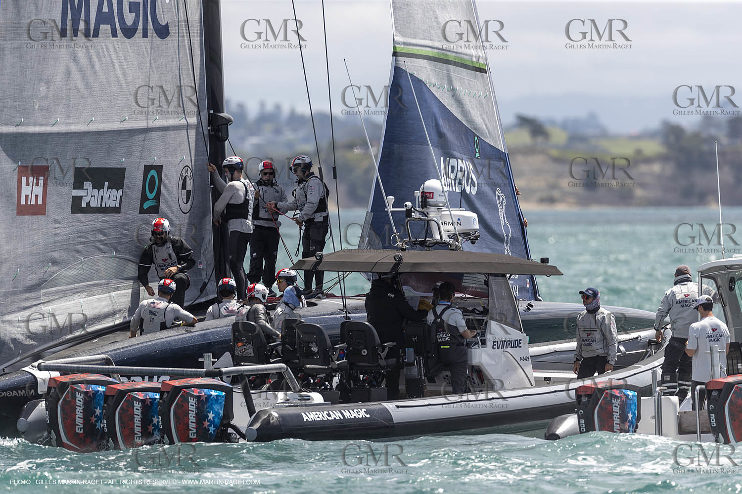 08 12 2020 - Auckland (NZL) - 36th America's Cup - Practice Sessions - Day 1
