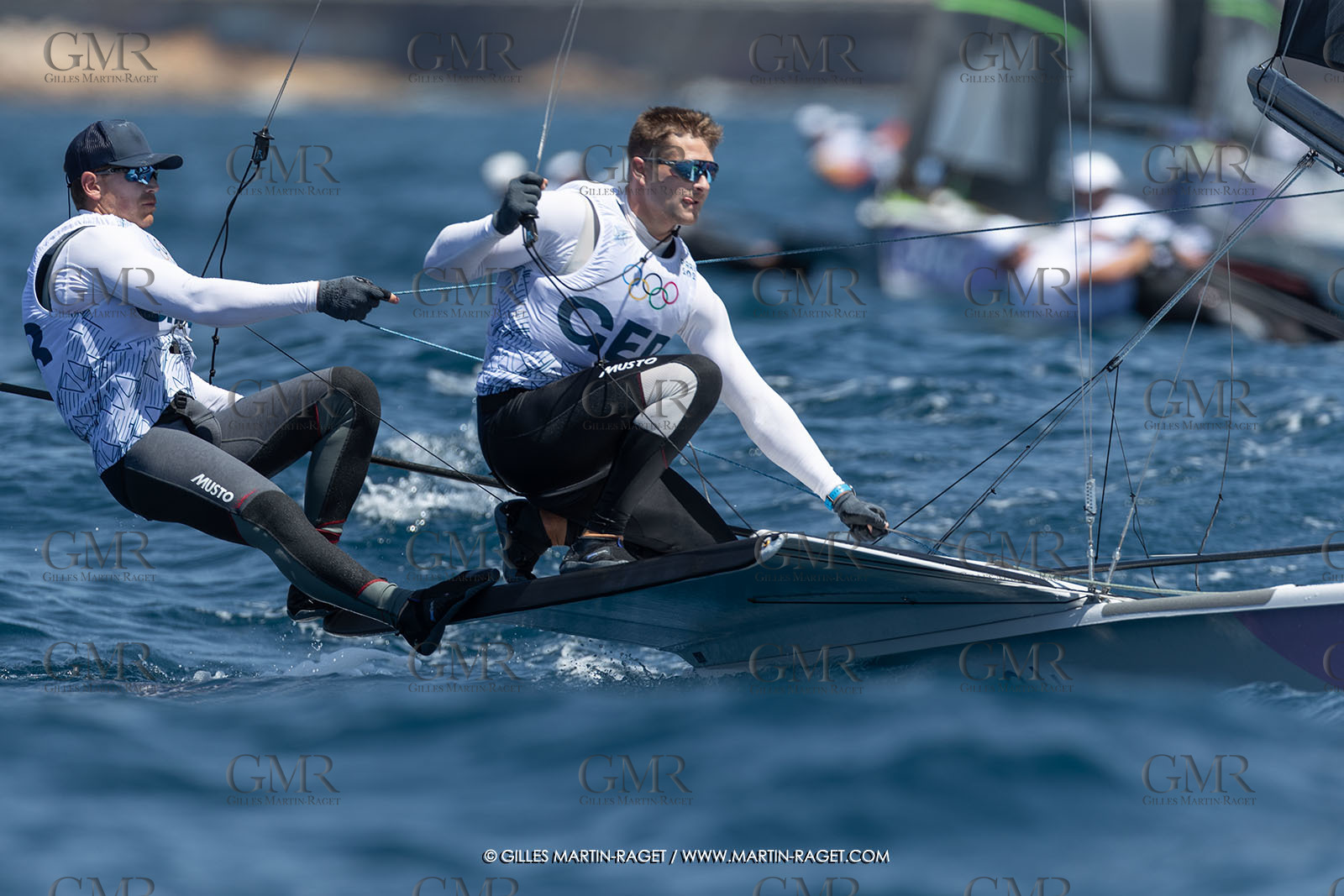 23 07 2024, Marseille (FRA), Paris 2024 Olympic Games, Sailing, Free trainings