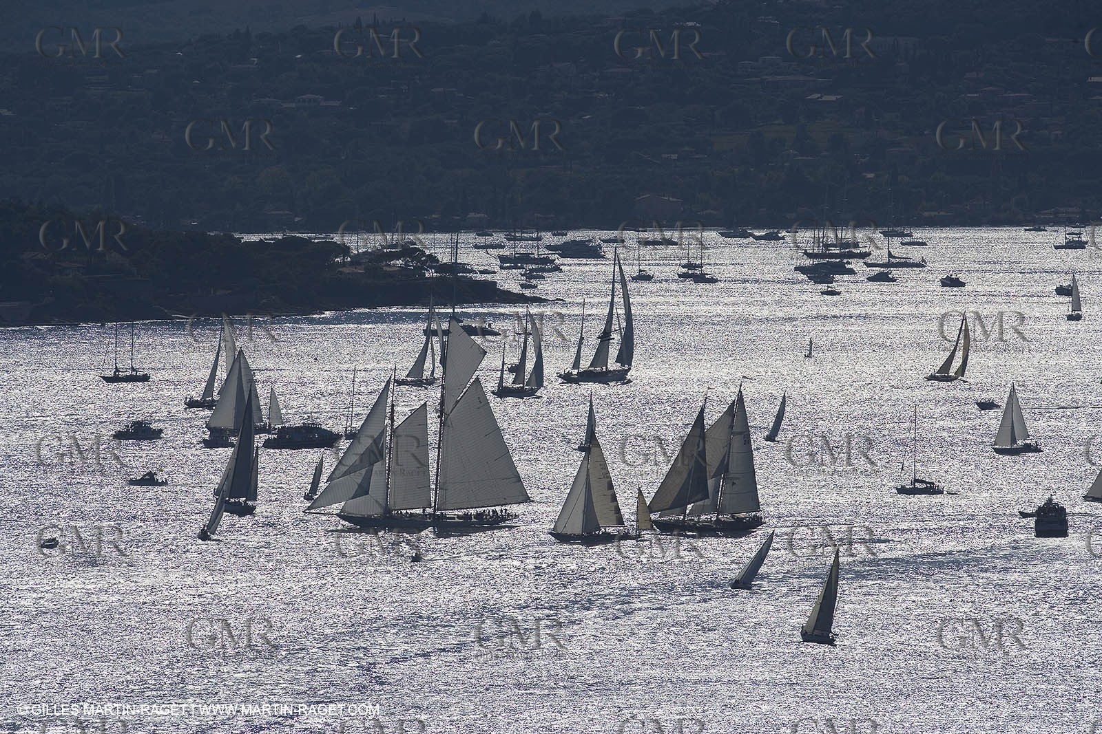 Sailing, Classic yachts, Voiles de Saint-Tropez 2006