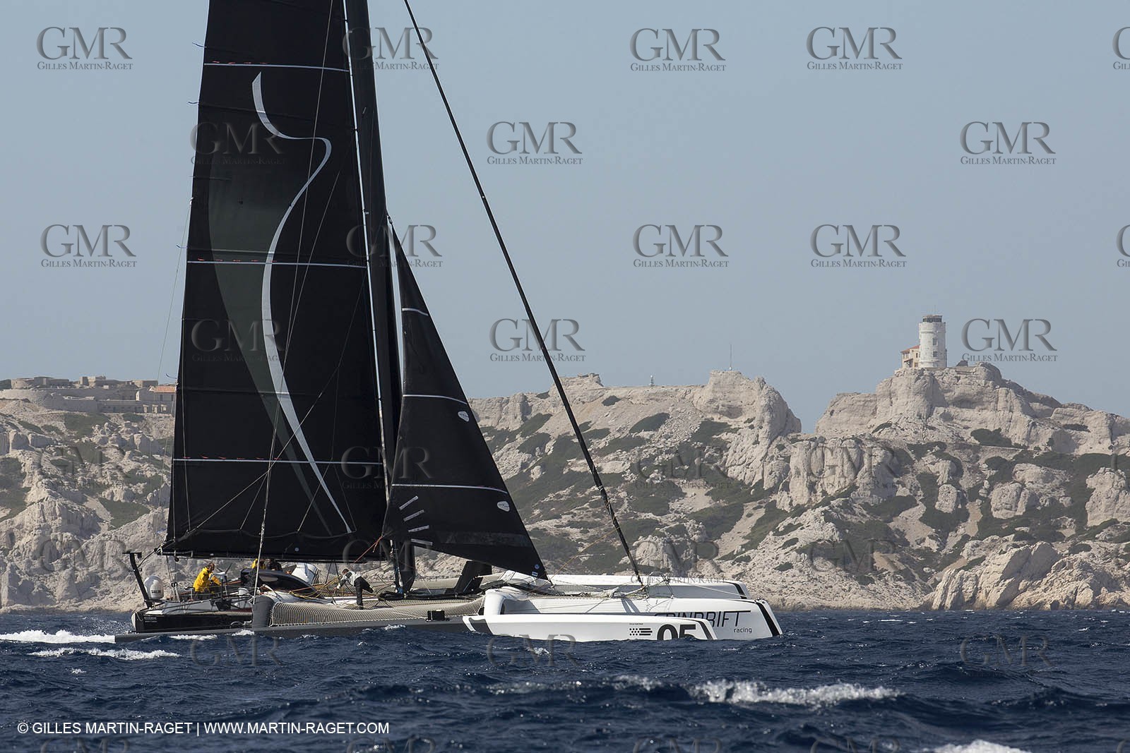 24 09 2012 - Marseille (FRA,13) - Match race France 2012 - Arrivée des MOD 70 du  Tour de l'Europe