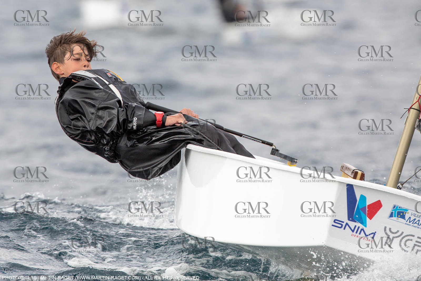 15 04 2016, Marseille (FRA,13), SNIM Dériveurs, Coupe Internationale de Printemps Optimist, Final Day