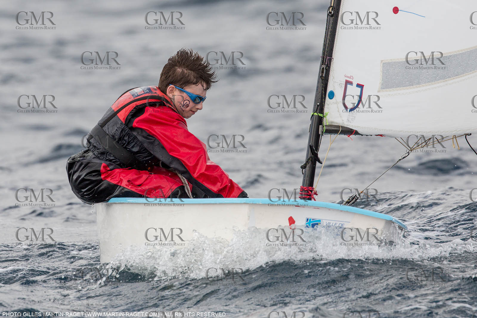 15 04 2016, Marseille (FRA,13), SNIM Dériveurs, Coupe Internationale de Printemps Optimist, Final Day