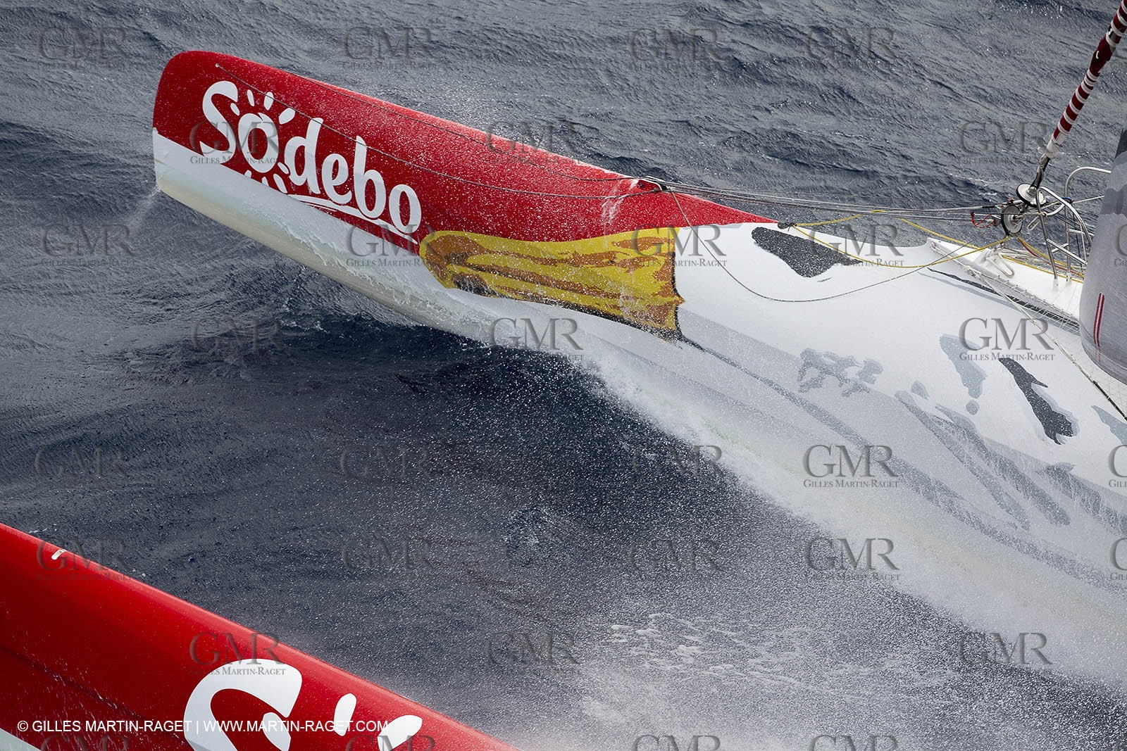 12 09 2012 - Marseille (FRA,13) - Trimaran Sodebo - Thomas Coville - Trans Mediterranée record attempt.