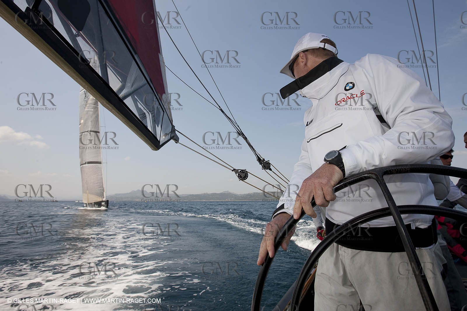 19 05 2010 - La Maddalena (ITA, Sardinia) Louis Vuitton Trophy - BMW ORACLE Racing - Training