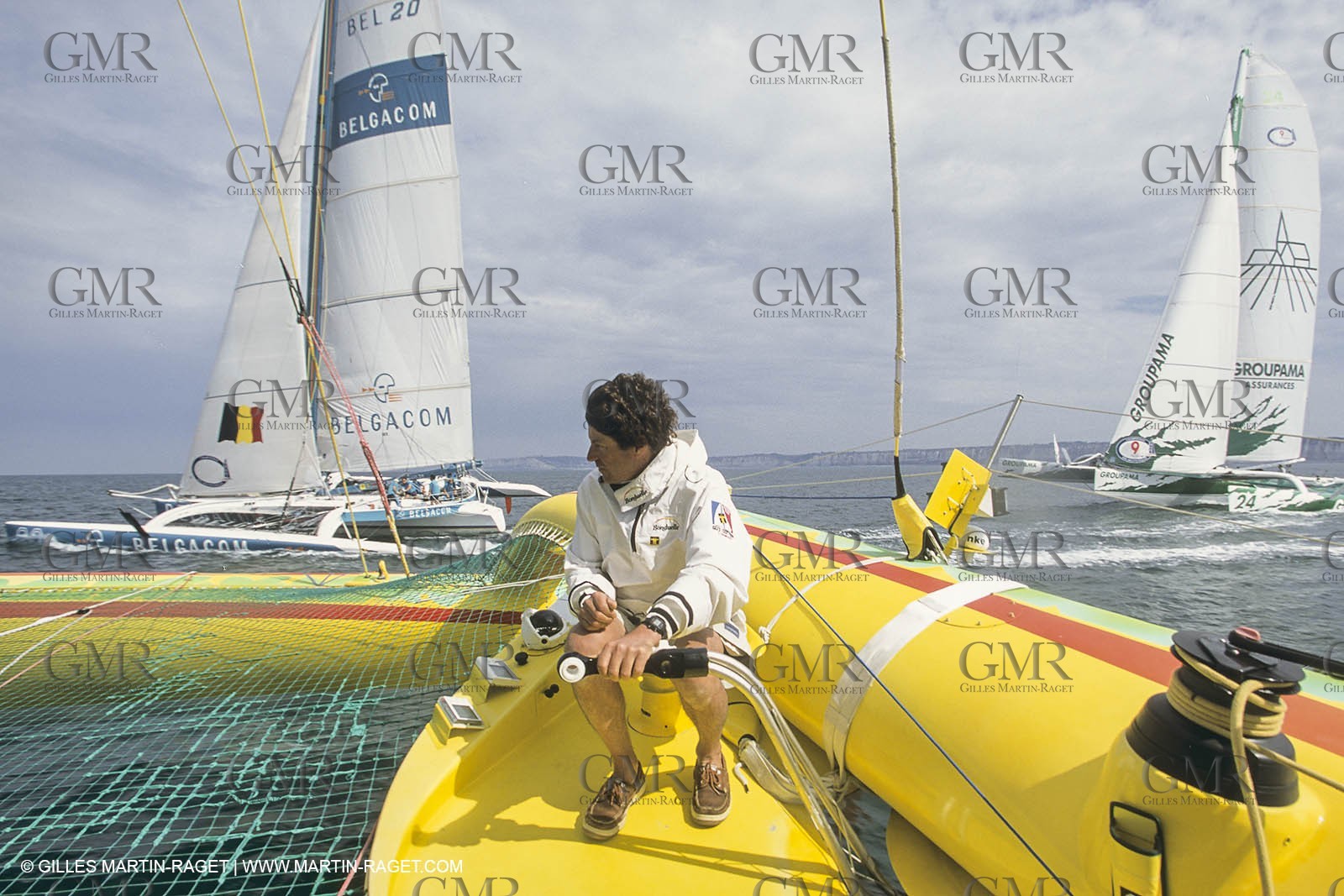 Yacht Racing, Multihull, ORMA 60, Jean Le Cam, Bonduelle