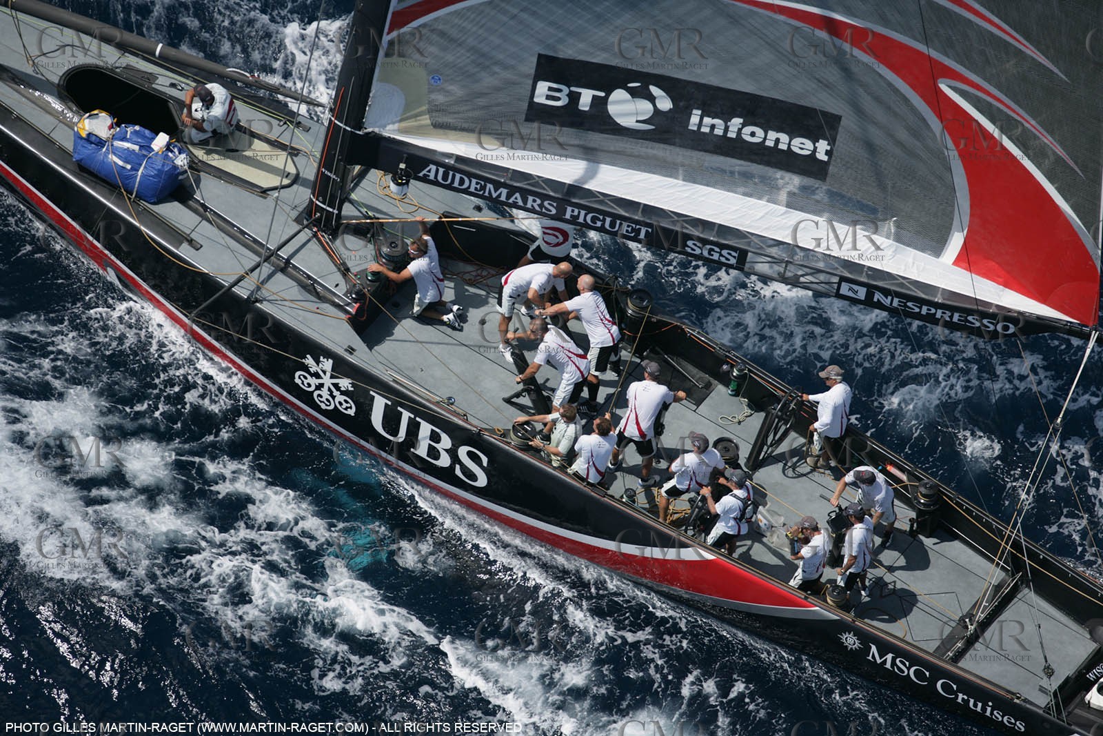 2' 06 2007-Valencia (Spain)- 32nd America's Cup - Final Match - Day 2